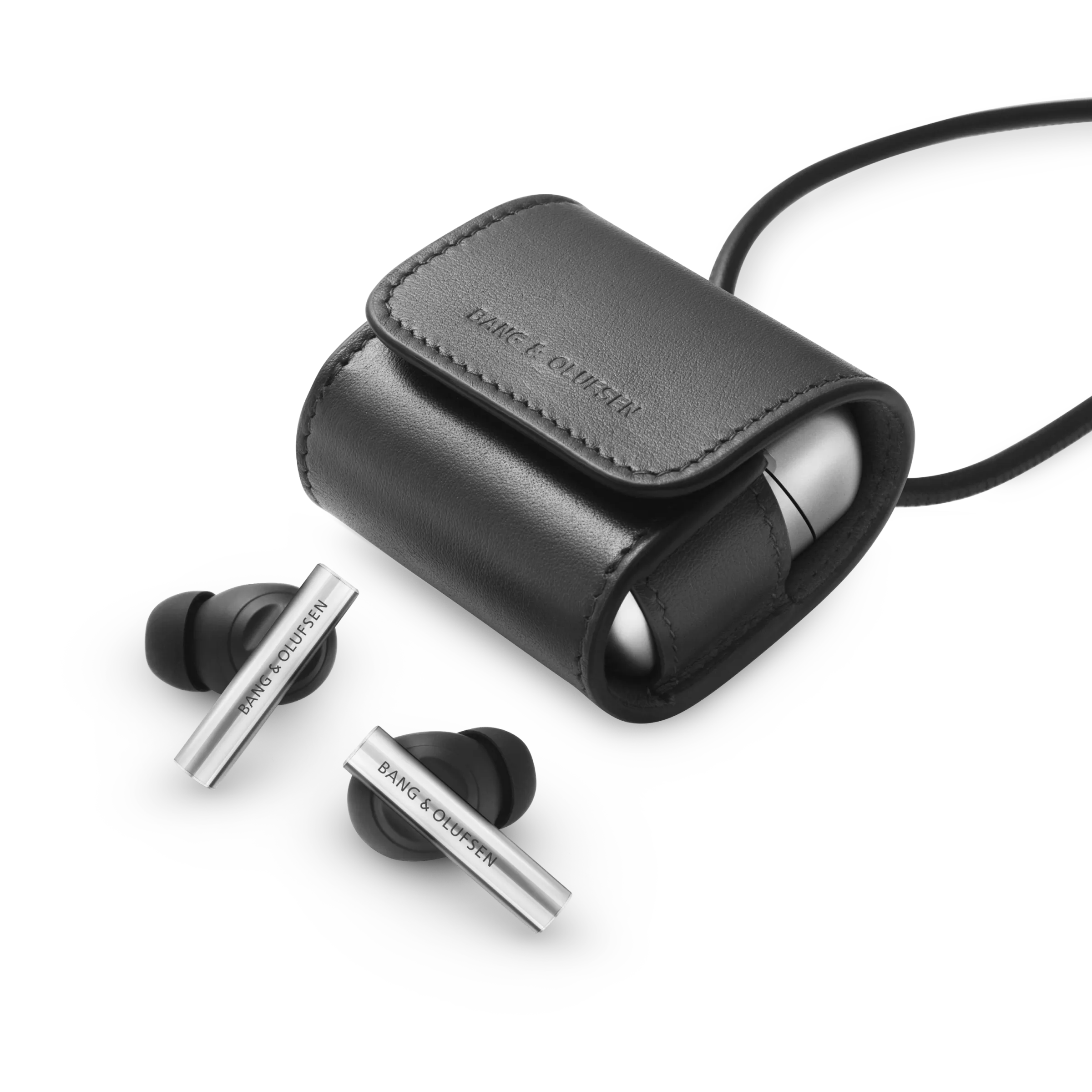 Leather earbuds case